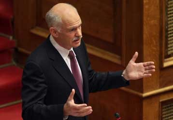 Πλιάτσικο και ανευθυνότητα καταλόγισε στην κυβέρνηση της ΝΔ ο Γ.Παπανδρέου