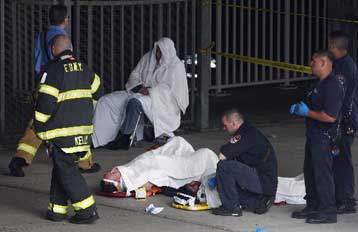 Πρόσκρουση πλοίου σε αποβάθρα του Στάτεν Αϊλαντ