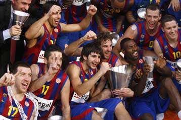 Η Μπαρτσελόνα πρωταθλήτρια Ευρώπης, νίκησε 86-68 τον Ολυμπιακό