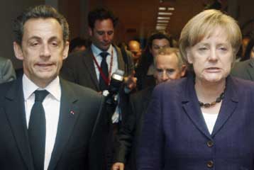 Συμφωνία Σαρκοζί – Μέρκελ για τον τρόπο υπεράσπισης της ευρωζώνης