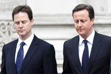 Υπέρβαση των διαφορών τους επιδιώκουν Συντηρητικοί και Φιλελεύθεροι στη Βρετανία