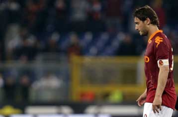 Τέσσερις αγωνιστικές στον Τότι για την αποβολή στον τελικό του Κυπέλλου Ιταλίας