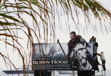 Ο «Ρομπέν των Δασών» ανοίγει την αυλαία του 63ου Φεστιβάλ των Καννών