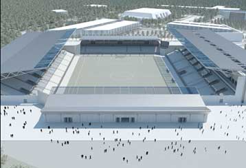 Η Λάρισα έτοιμη να παρουσιάσει το νέο γήπεδό της