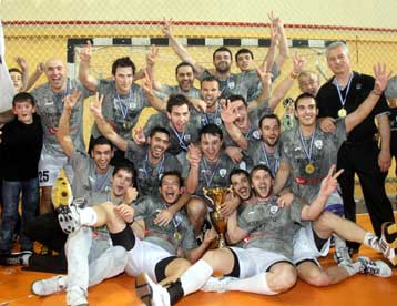 Πανηγυρική νίκη επί του Δούκα και φιέστα για τον ΠΑΟΚ στο χάντμπολ