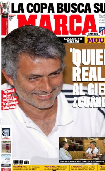 Ο Μουρίνιο προετοιμάζει το έδαφος για Ρεάλ