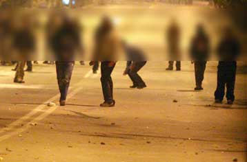 Μικροεπεισόδια έξω από το Αριστοτέλειο Πανεπιστήμιο Θεσσαλονίκης