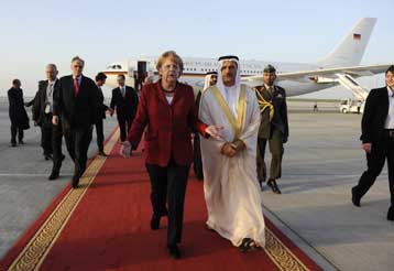 Τριήμερη περιοδεία της Γερμανίδας καγκελαρίου στο κράτη του Περσικού Κόλπου