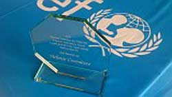 Βραβείο στην ελληνική επιτροπή της UNICEF