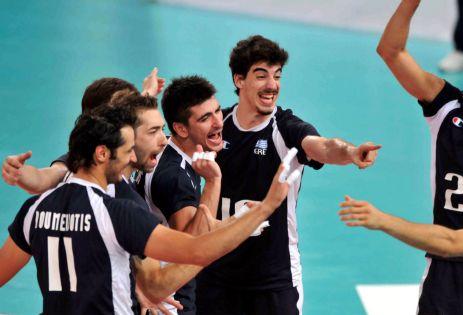 Νίκη της εθνικής ανδρών επί της Τουρκίας με 3-0 σετ