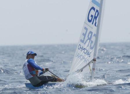 Ο Χειμώνας στην 7η θέση του Ευρωπαϊκού Laser στην 4η κούρσα