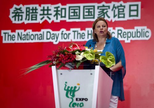 Η Ελλάδα επιθυμεί περαιτέρω συνεργασία με την Κίνα, δηλώνει από τη Σαγκάη η Λ.Κατσέλη