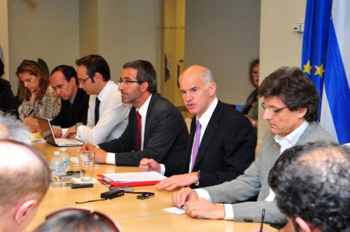 Θετική η προοπτική για τη χώρα μας, καθησυχάζει ο Γ.Παπανδρέου