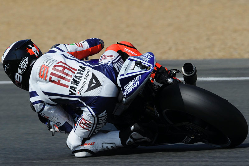 MotoGP Βρετανίας 2010, ΕΔ1: Πρώτος χρόνος του Jorge Lorenzo