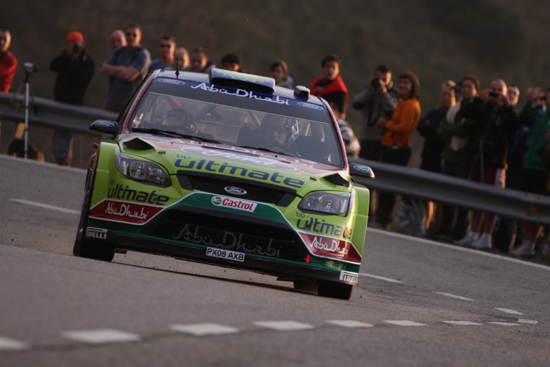 Ασφάλτινες δοκιμές του Mikko Hirvonen στο Ράλι Σερβίας