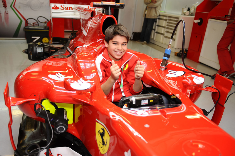 Ένας ενδεκάχρονος για τη Ferrari!