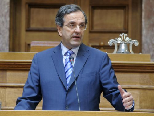 Δεν είστε απολογητές του παρελθόντος, είπε στους βουλευτές του ο Αντ.Σαμαράς