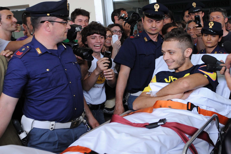 Βγήκε από το νοσοκομείο o V. Rossi