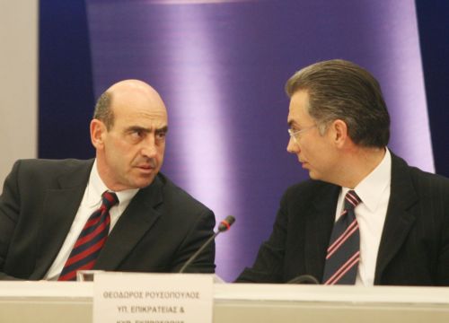 Εκτός συνεδρίου της ΝΔ οι Γ.Βουλγαράκης και Θ.Ρουσόπουλος