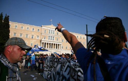 Ψήφισμα των οπαδών του Ηρακλή στη Βουλή