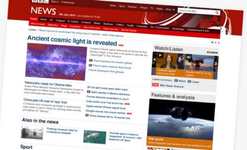 Για λίφτινγκ ετοιμάζεται ο δικτυακός τόπος του BBC News
