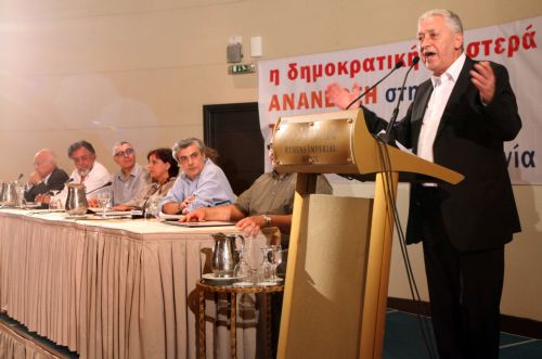 Δεν θα αναλωθούμε σε ενδοαριστερές διαμάχες, λέει ο Φώτης Κουβέλης