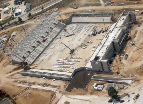 Θέα από… ψηλά στο νέο γήπεδο της Λάρισας