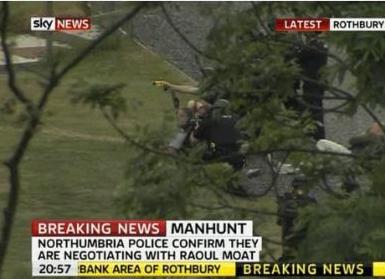 Αυτοπυροβολήθηκε ο καταζητούμενος εδώ και μία εβδομάδα φυγάς στη Βρετανία