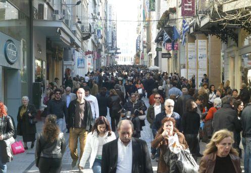 Αύξηση, λόγω μετανάστευσης και γεννήσεων, του πληθυσμού στην Ελλάδα το 2009