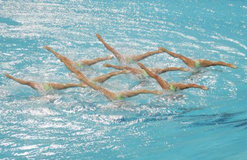 Δύο πέμπτες θέσεις για τη συγχρονισμένη κολύμβηση στη Φινλανδία