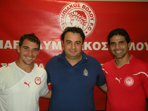 Ο Ολυμπιακός Βόλου ανακοίνωσε Κάστρο και Φραντζιπάνε