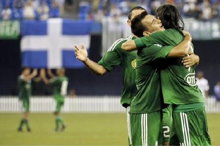 «Φιλική» νίκη του Παναθηναϊκού επί της Ίντερ με 3-2 στον Καναδά