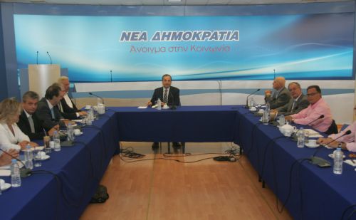 Αυστηρό μήνυμα Σαμαρά ότι η ΝΔ δεν θα επιτρέψει στην εσωστρέφεια
