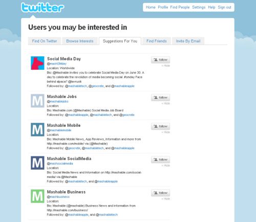 «Αλλοι σαν κι αυτόν που ακολουθείτε» στο twitter