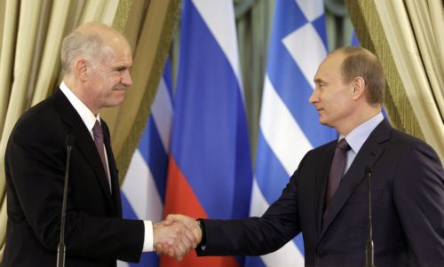 Τηλεφωνική επικοινωνία Γ.Παπανδρέου με τον Βλ.Πούτιν για τις φωτιές στη Μόσχα
