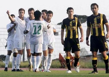 Απογοητευτική η ΑΕΚ και φιλική ήττα 1-0 από τον Θρασύβουλο