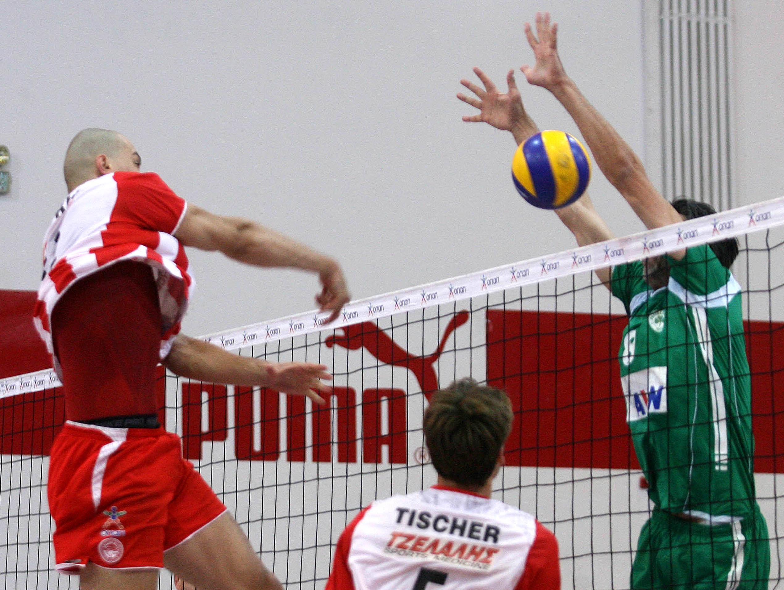 Στις 15 Οκτώβρη το Σούπερ Καπ του βόλεϊ ανάμεσα σε Ολυμπιακό και ΠΑΟ