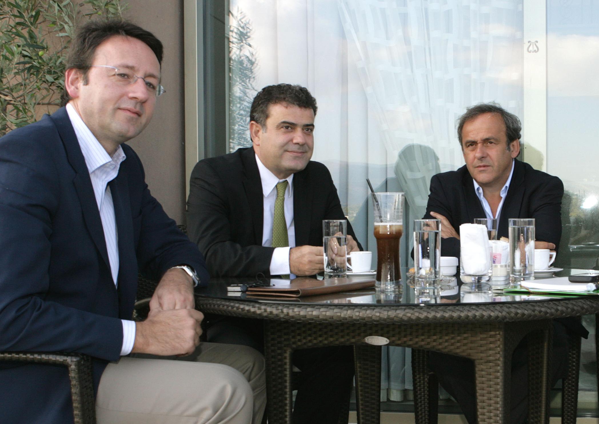 Τον φάκελο «διαιτησία» άνοιξαν Πλατινί, Πιλάβιος και Αηδόνης