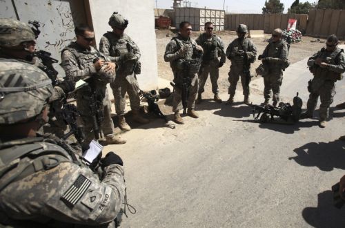 Παρά την αποχώρηση, Αμερικανοί στρατιώτες μάχονται ακόμη στο Ιράκ