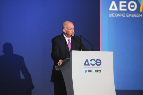 «Ενέσεις» αισιοδοξίας και αναπτυξιακά μέτρα από τον Γ.Παπανδρέου στη ΔΕΘ