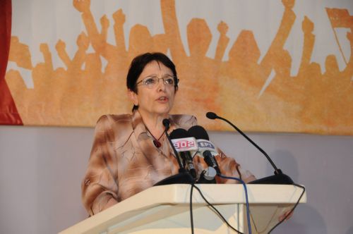 Ενίσχυση του ΚΚΕ στις αυτοδιοικητικές εκλογές ζήτησε η Αλέκα Παπαρήγα από την Πάτρα