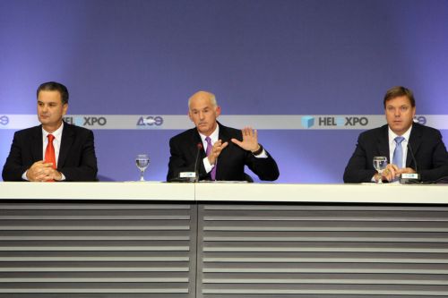 Αντιδράσεων συνέχεια για τις εξαγγελίες Γ.Παπανδρέου στην 75η ΔΕΘ