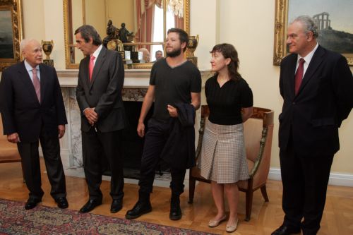 Έλληνες σκηνοθέτες δέχθηκε ο Πρόεδρος της Δημοκρατίας