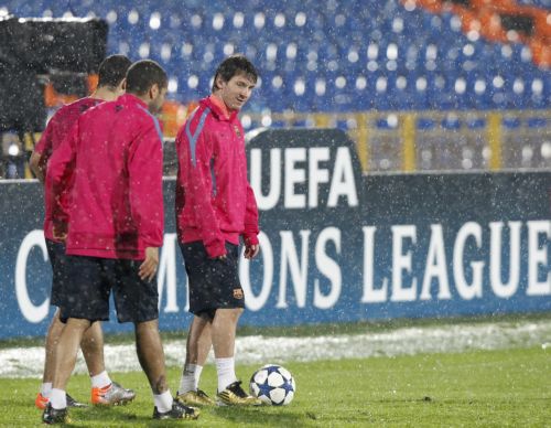 Η Μπαρτσελόνα στη Ρωσία και ντέρμπι σε Μεάτσα, Μεστάγια