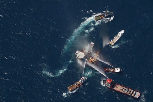 Δεν υπάρχουν σημάδια διαρροής πετρελαίου στην εξέδρα στον Κόλπο του Μεξικού