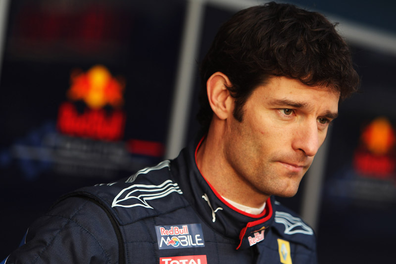 Ο Mark Webber στο πλευρό του Chris van der Drift