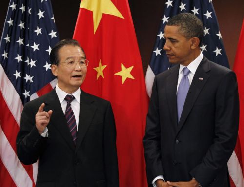 Η οικονομική συνεργασία στο επίκεντρο της συνάντησης Ουέν Τζιαμπάο-Μπ.Ομπάμα
