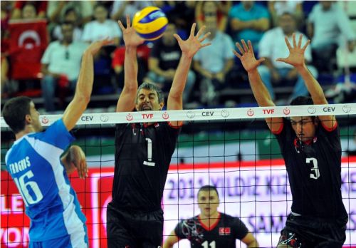 Ήττα της εθνικής ανδρών του βόλεϊ με 3-1 σετ στην Τουρκία