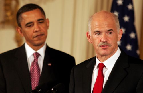 Συνάντηση Παπανδρέου-Ομπάμα λίγο πριν την επιστροφή του πρωθυπουργού στην Αθήνα