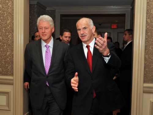 Με τον Μπιλ Κλίντον η πρώτη συνάντηση Παπανδρέου στο περιθώριο της Γενικής Συνέλευσης του ΟΗΕ